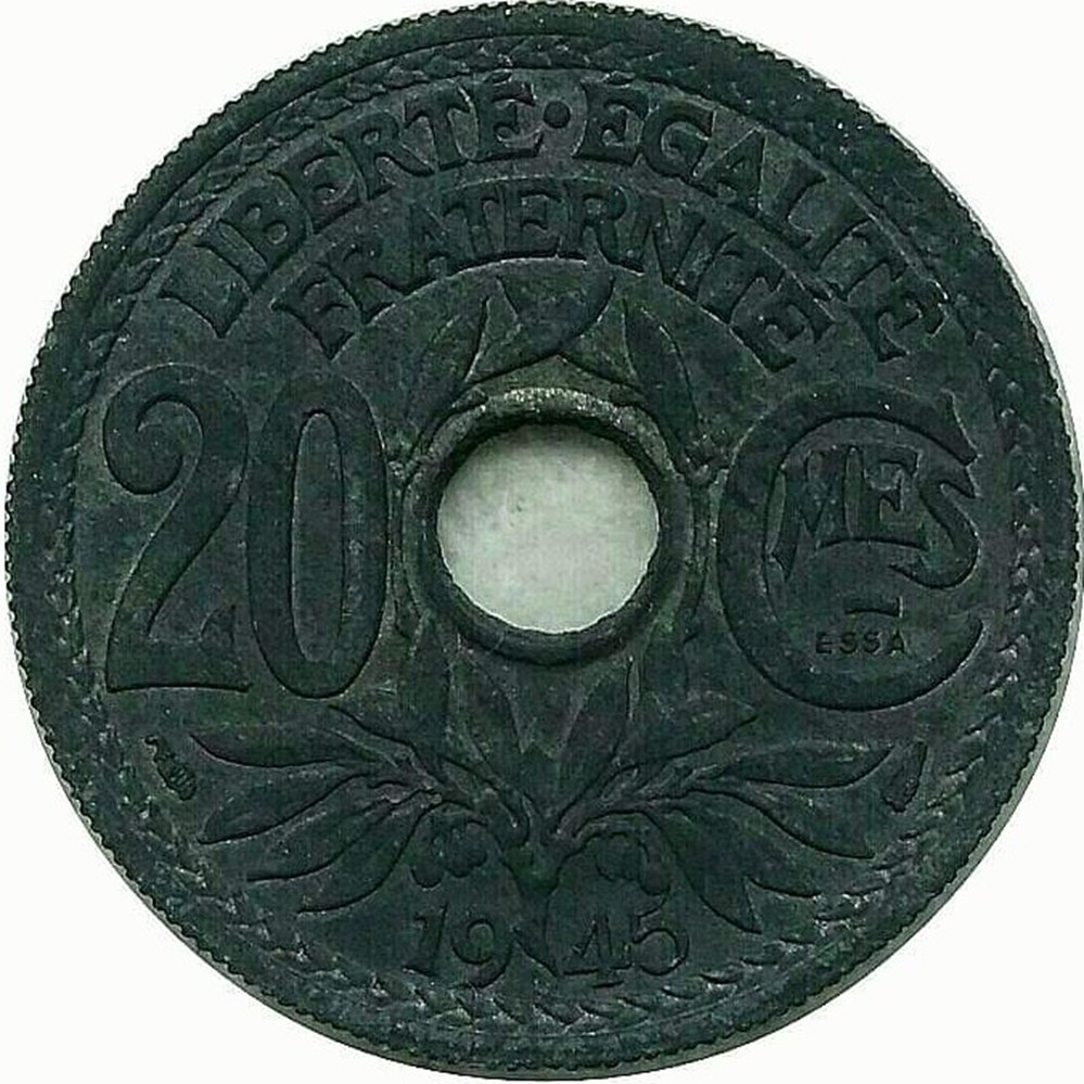 20 centimes 1945 essai monnaies monde france 20 centimes 1945 essai