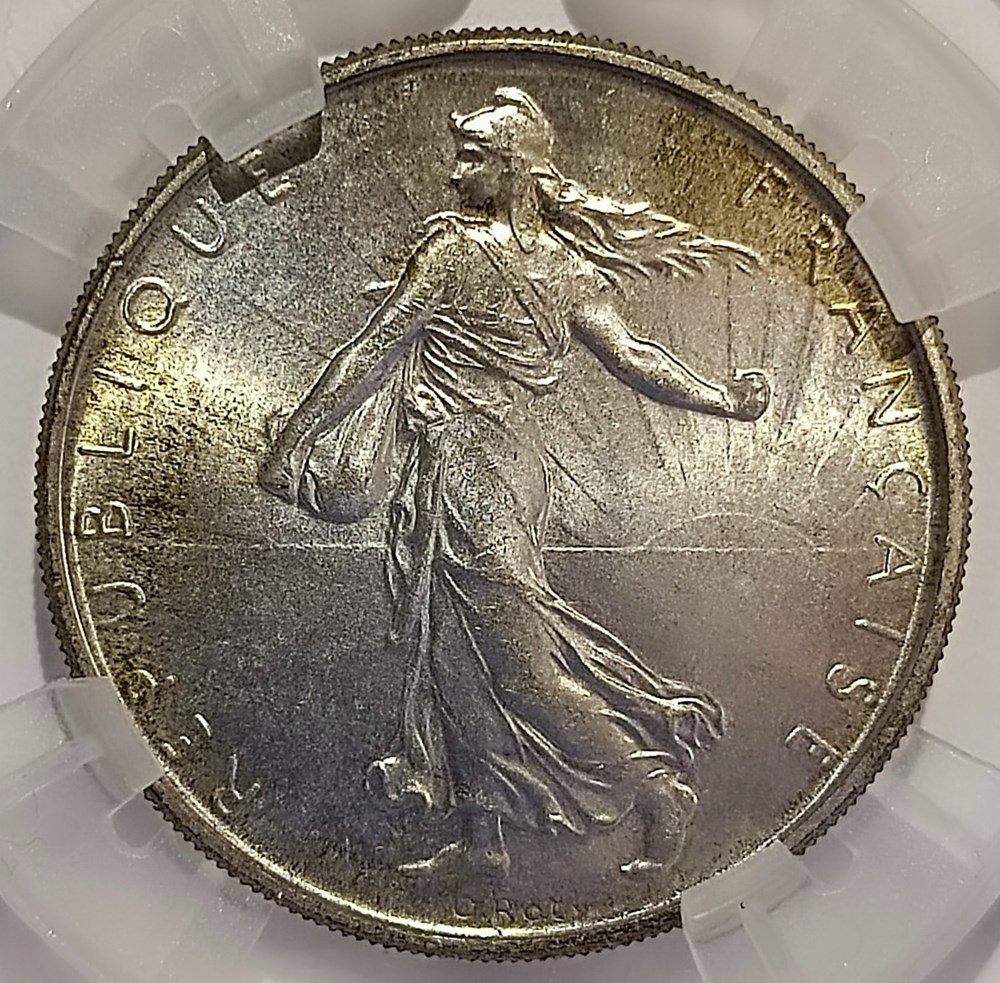 monnaies monde france 5 francs 1968 pre serie nickel ms64