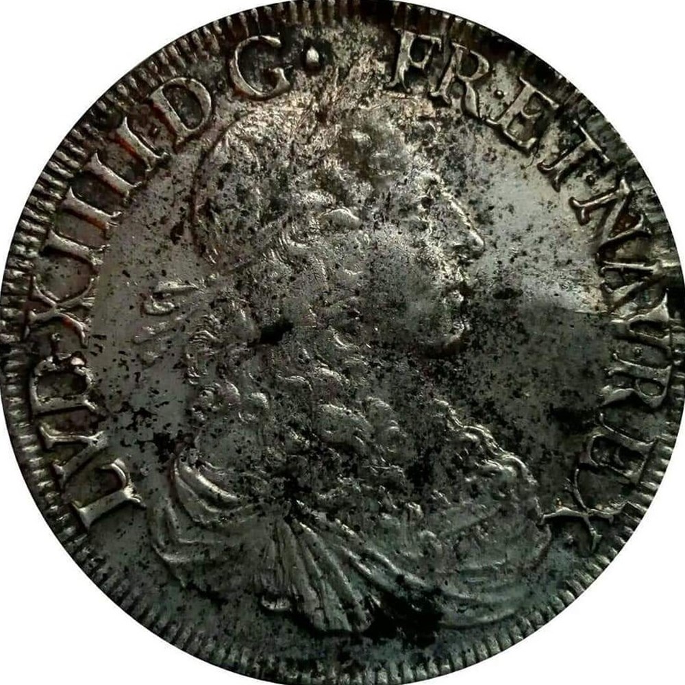 monnaies europe medievale france royales ecu 1664 l au buste juvenile