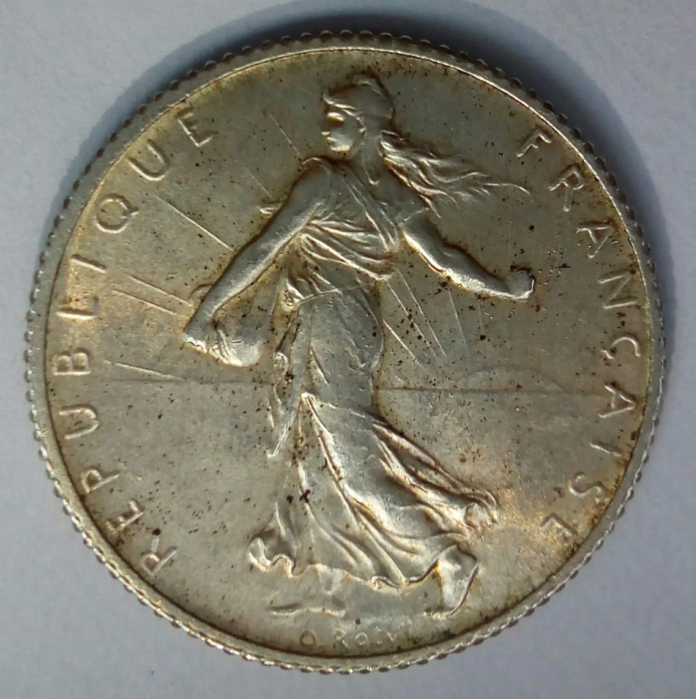 1 franc 1914 C monnaies monde france 1 franc 1914 c