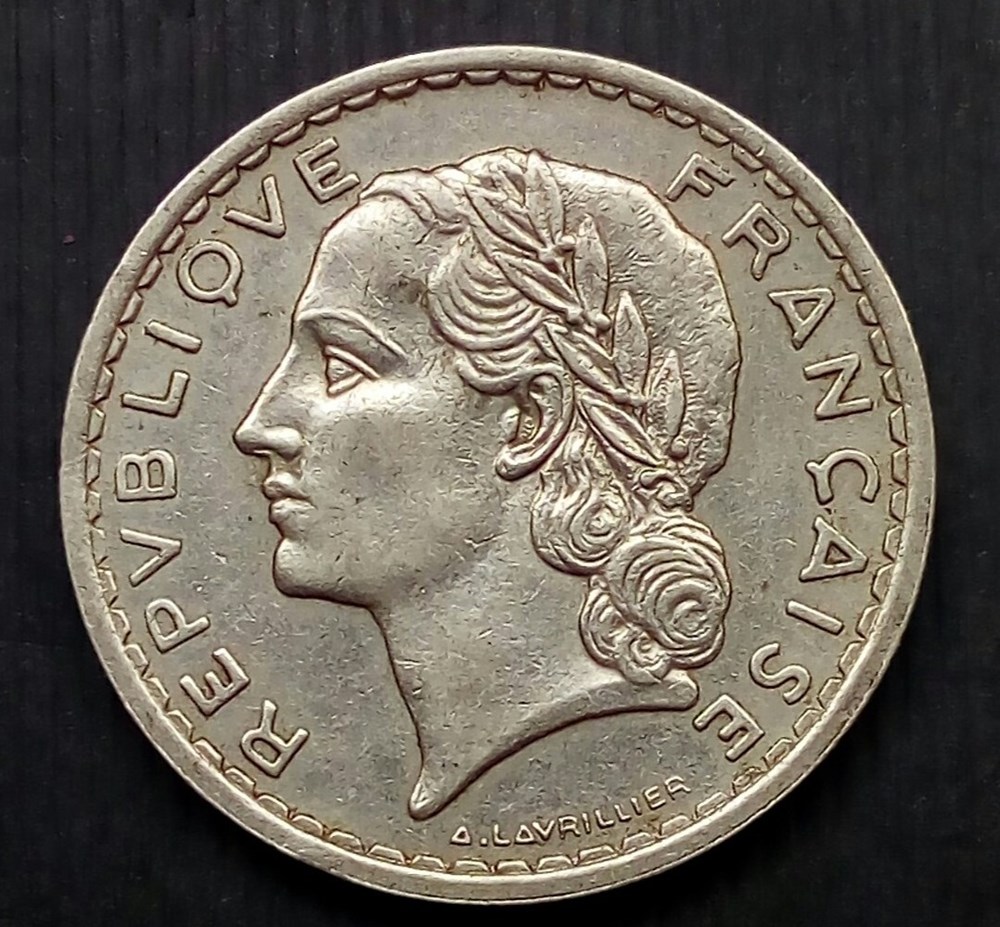 5 francs 1936 monnaies monde france 5 francs 1936