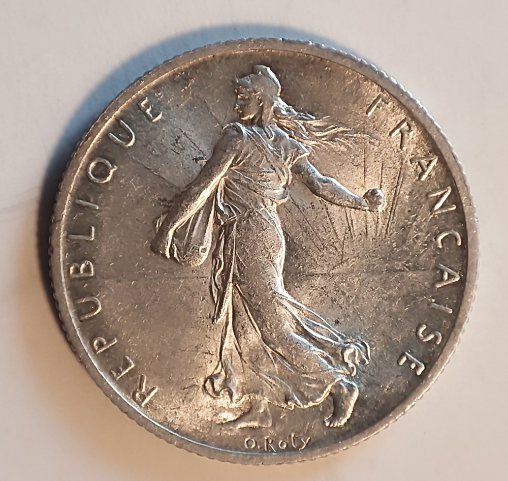 2 francs 1900 monnaies monde france 2 francs 1900