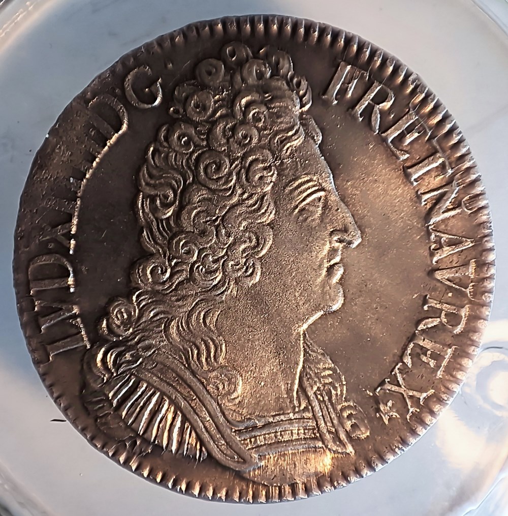 monnaies europe medievale france royales ecu 1709 a aux 3 couronnes ms63
