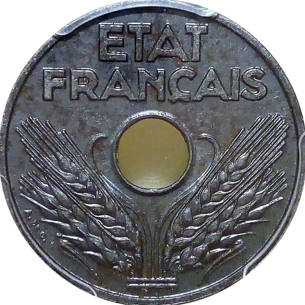 20 centimes 1944 fer MS62 monnaies monde france 20 centimes 1944 fer ms62