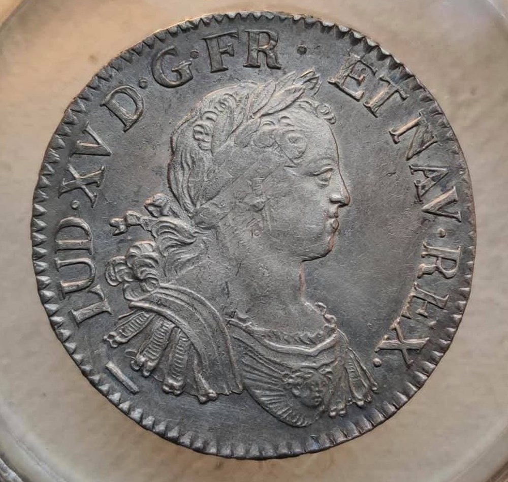 monnaies europe medievale france royales ecu 1725 w aux 8 l