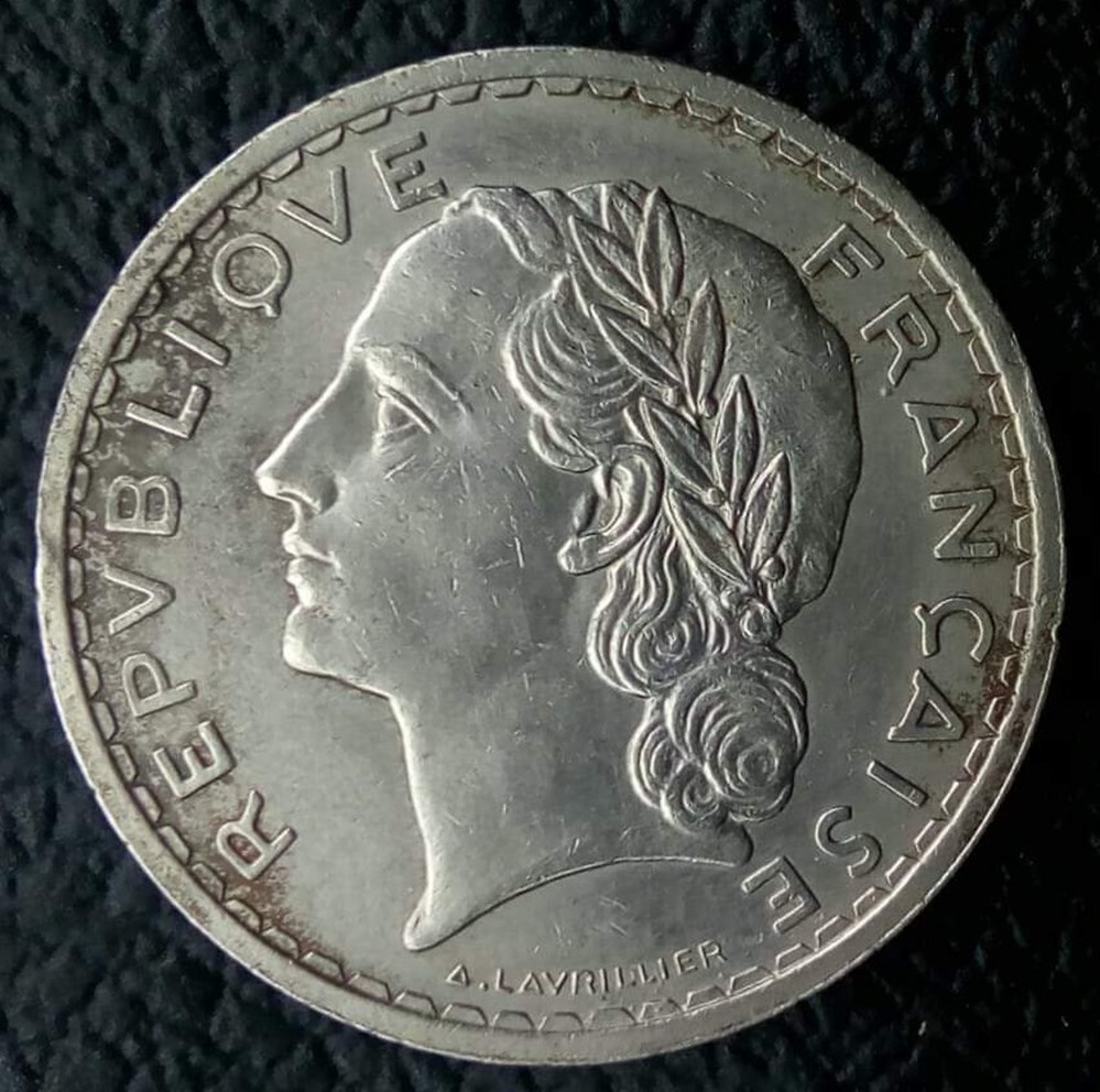 5 francs 1936 monnaies monde france 5 francs 1936