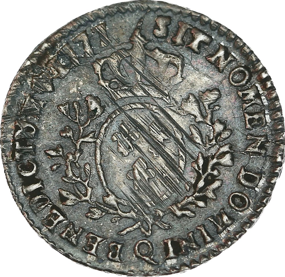 1/10 écu 1777 Q buste du 1/2 Louis d'or aux branches d'olivier MS63 monnaies europe medievale france royales 1 10 ecu 1777 q buste du 1 2 louis or aux branches olivier ms63