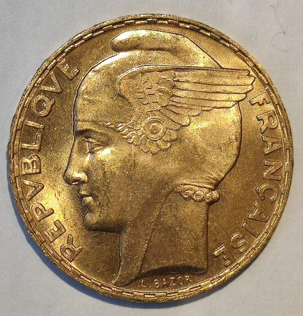 100 francs 1935 MS64+ monnaies monde france 100 francs 1935 ms64