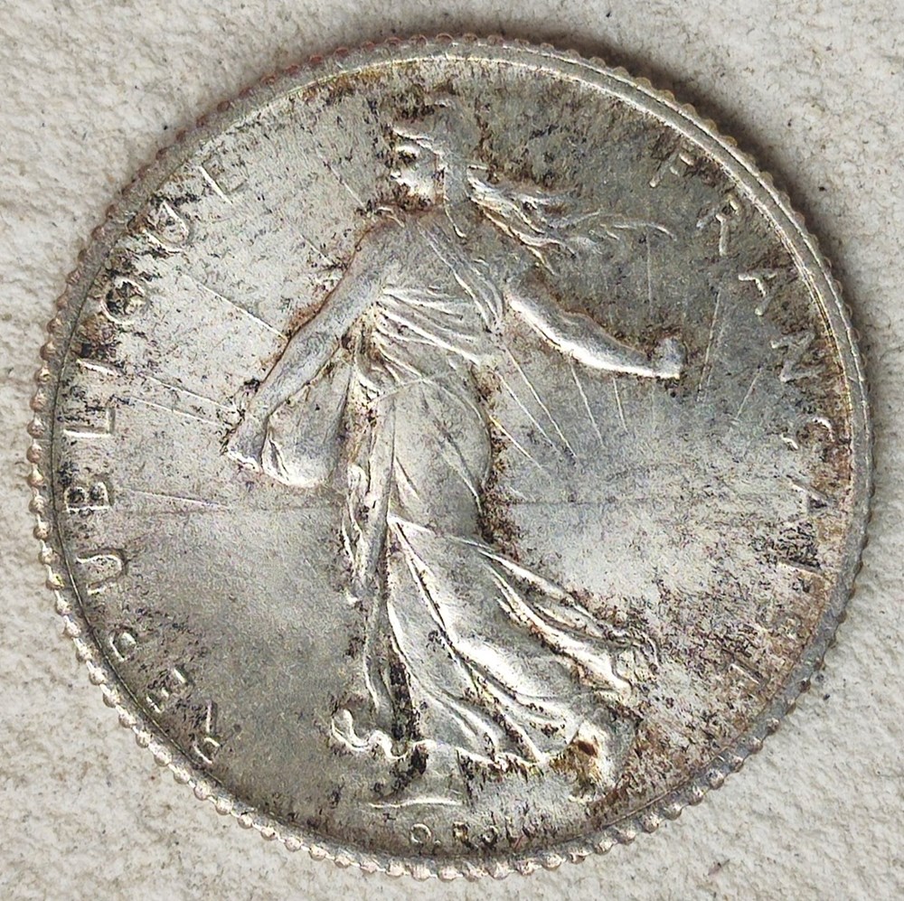1 franc 1914 C monnaies monde france 1 franc 1914 c