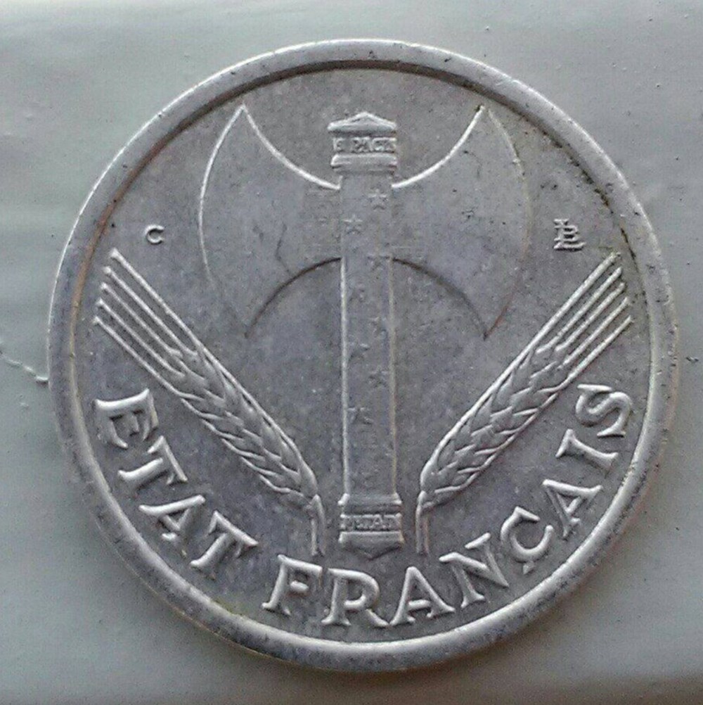 1 franc 1944 petit c monnaies monde france 1 franc 1944 petit c