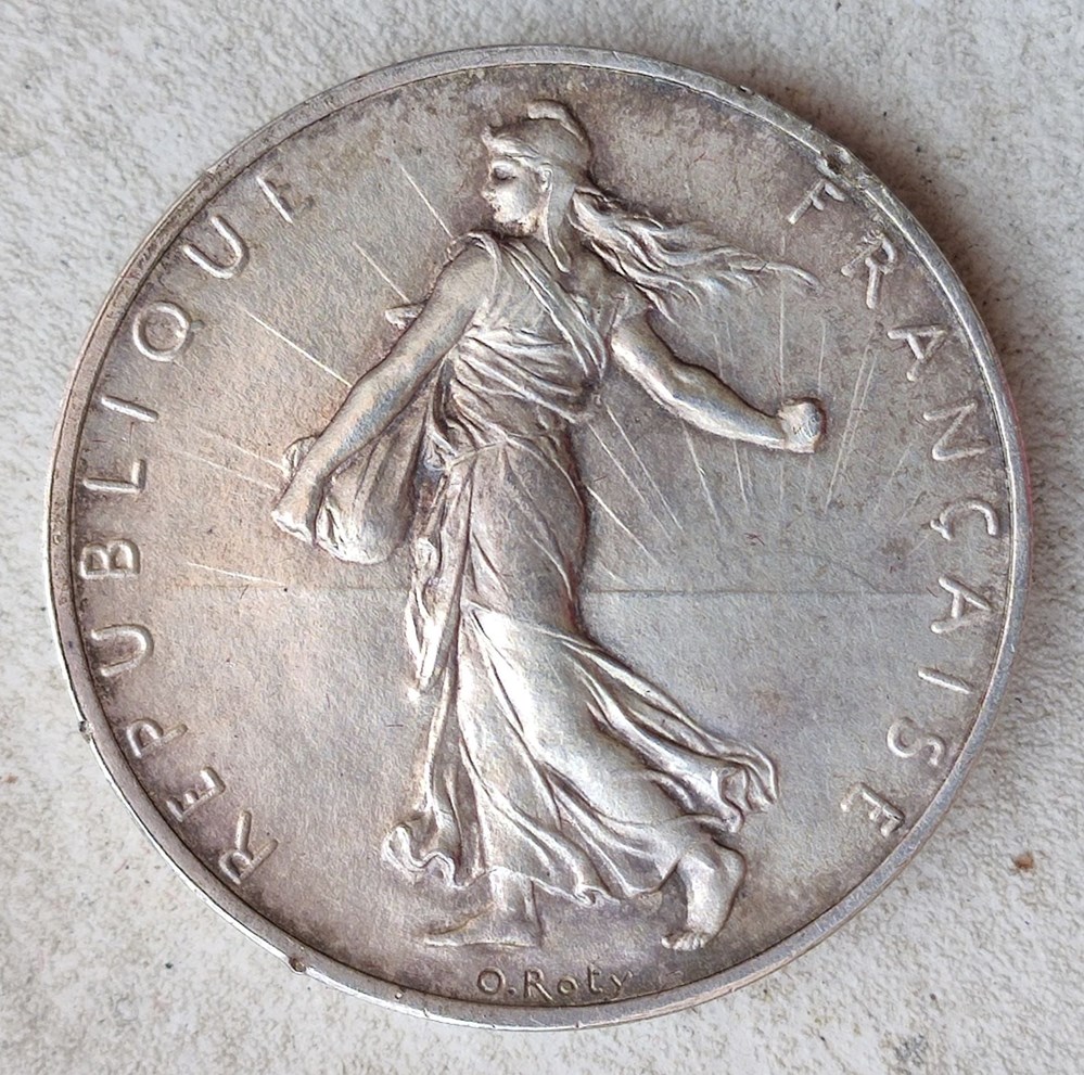 2 francs 1927 essai piéfort monnaies monde france 2 francs 1927 essai piefort