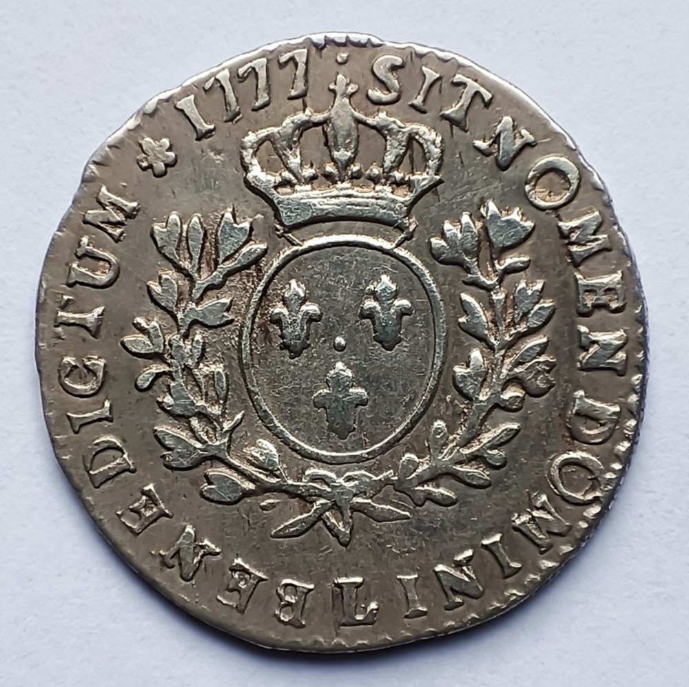 1/10 écu 1777 L buste du Louis d'or aux branches d'olivier monnaies europe medievale france royales 1 10 ecu 1777 l buste du louis or aux branches olivier