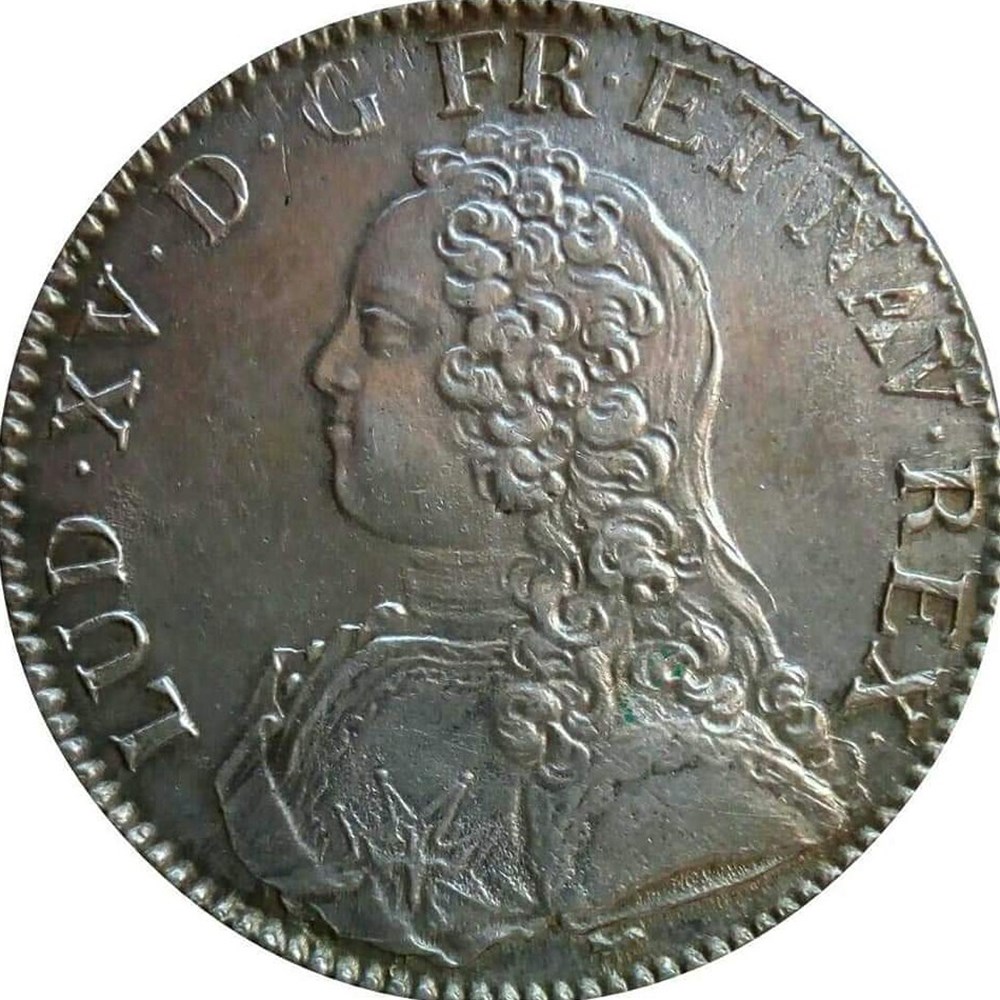 Écu 1726 A aux branches d'olivier monnaies europe medievale france royales ecu 1726 a aux branches olivier