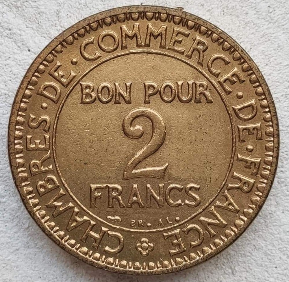 2 francs 1920 essai piéfort monnaies monde france 2 francs 1920 essai piefort