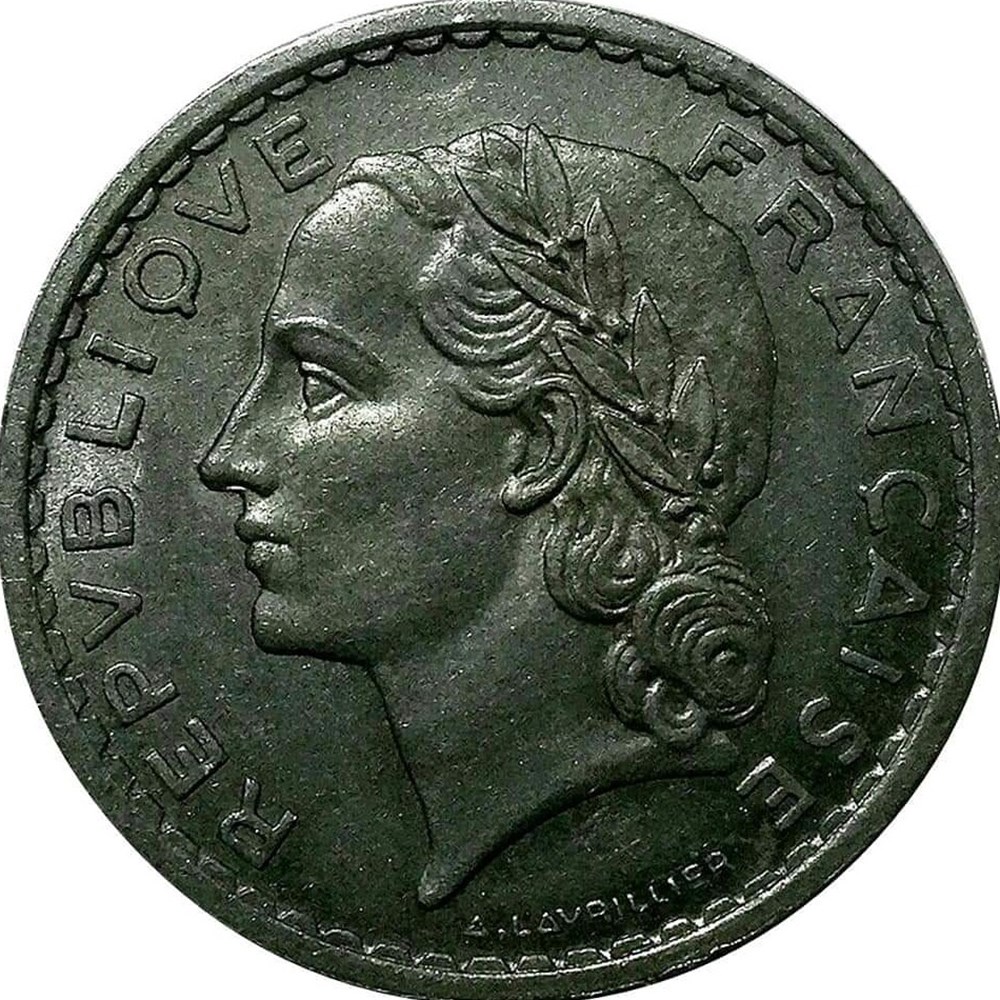 5 francs 1952 monnaies monde france 5 francs 1952