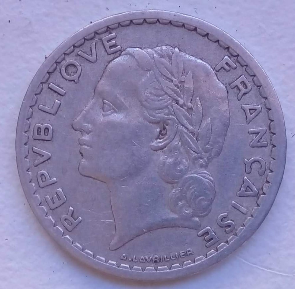 5 francs 1948 B fermé monnaies monde france 5 francs 1948 b ferme