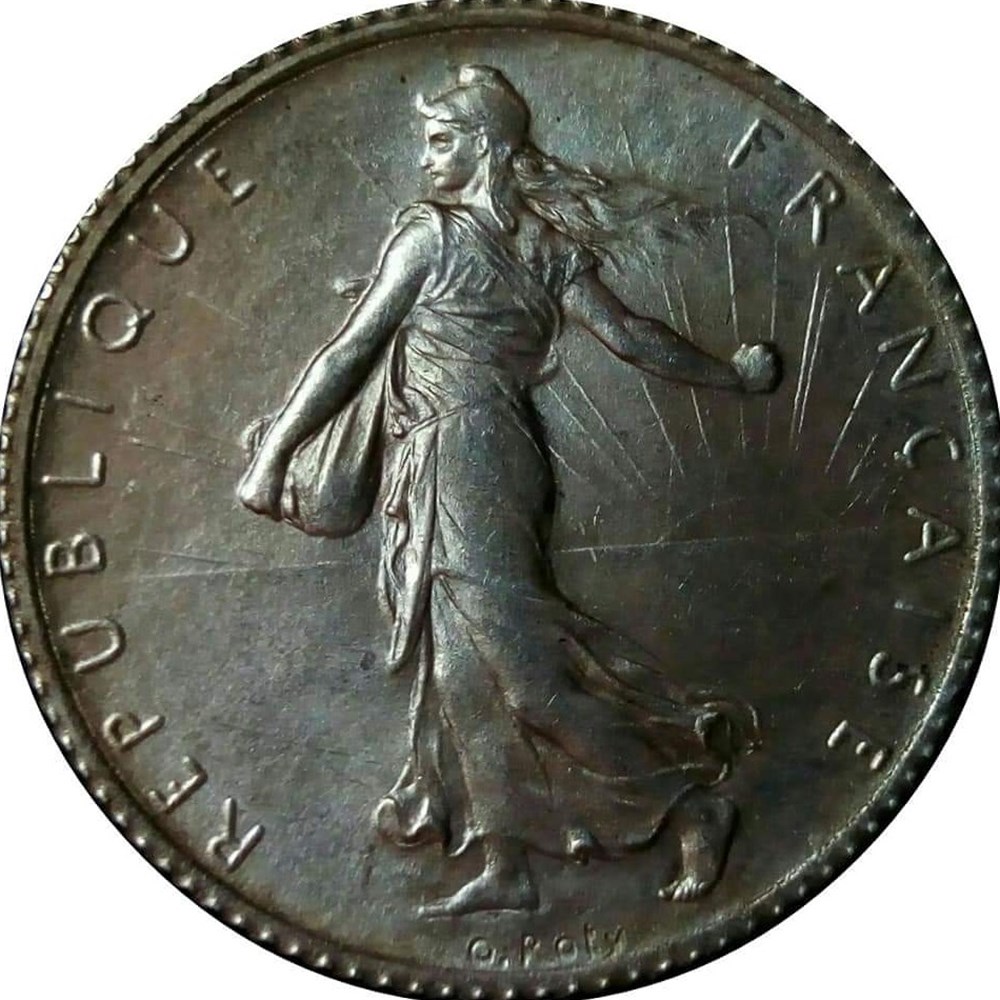 1 franc 1907 monnaies monde france 1 franc 1907