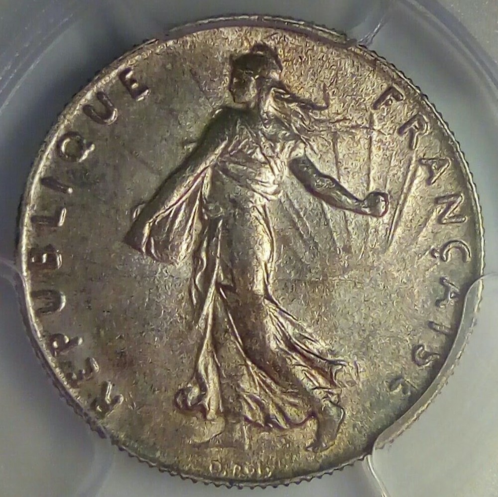50 centimes 1903 MS64 monnaies monde france 50 centimes 1903 ms64