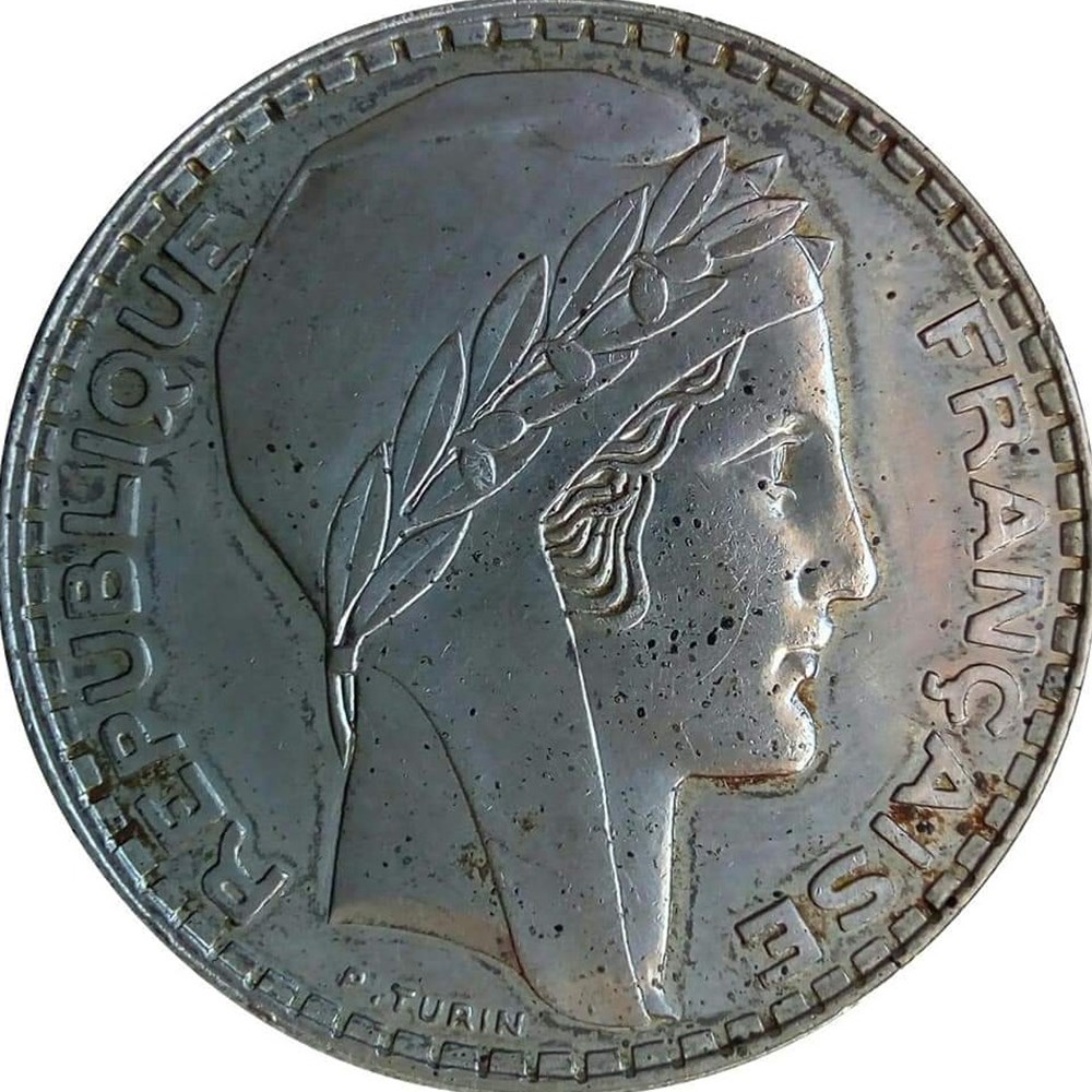 20 francs 1939 monnaies monde france 20 francs 1939