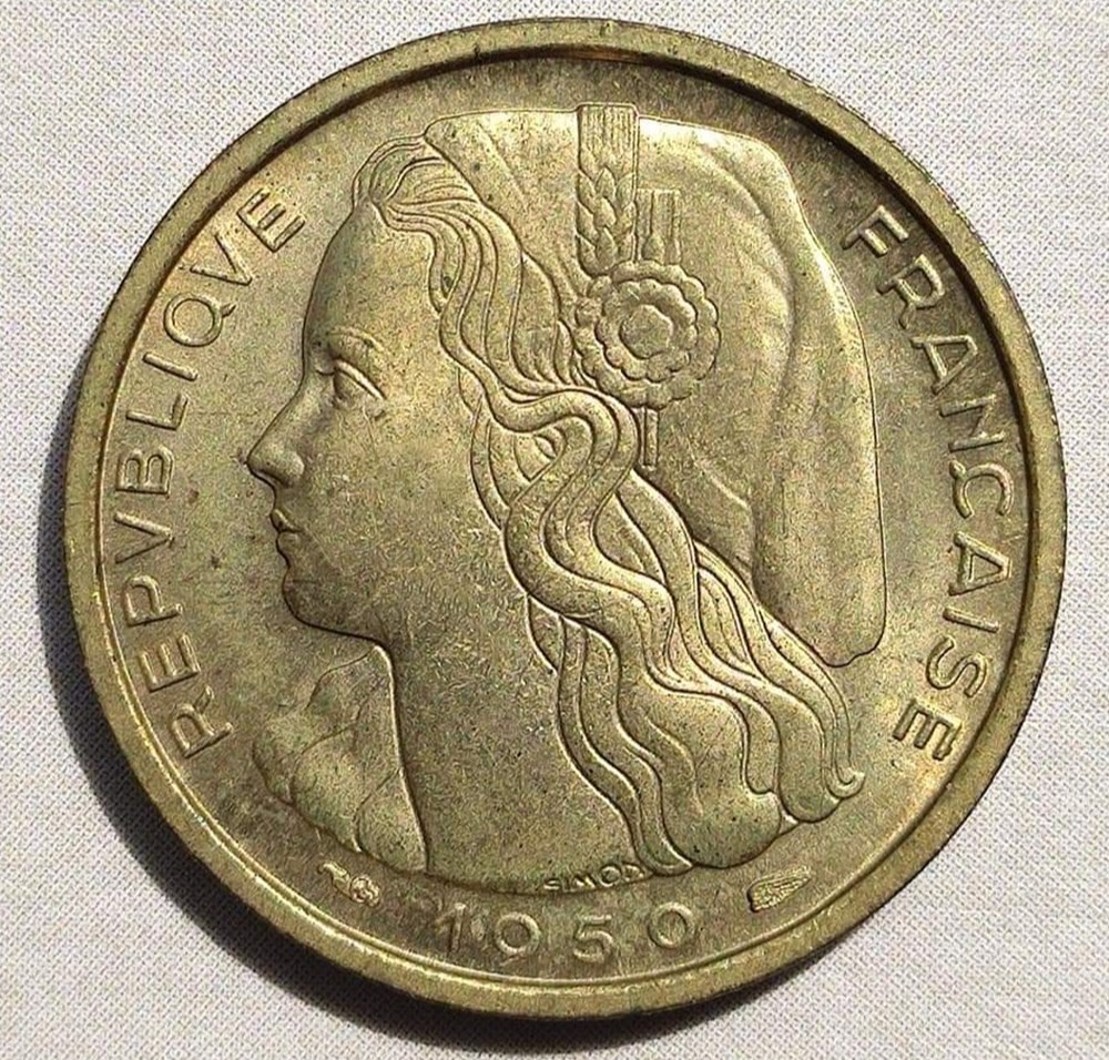20 francs 1950 Simon pré-serie concours monnaies monde france 20 francs 1950 simon pre serie concours