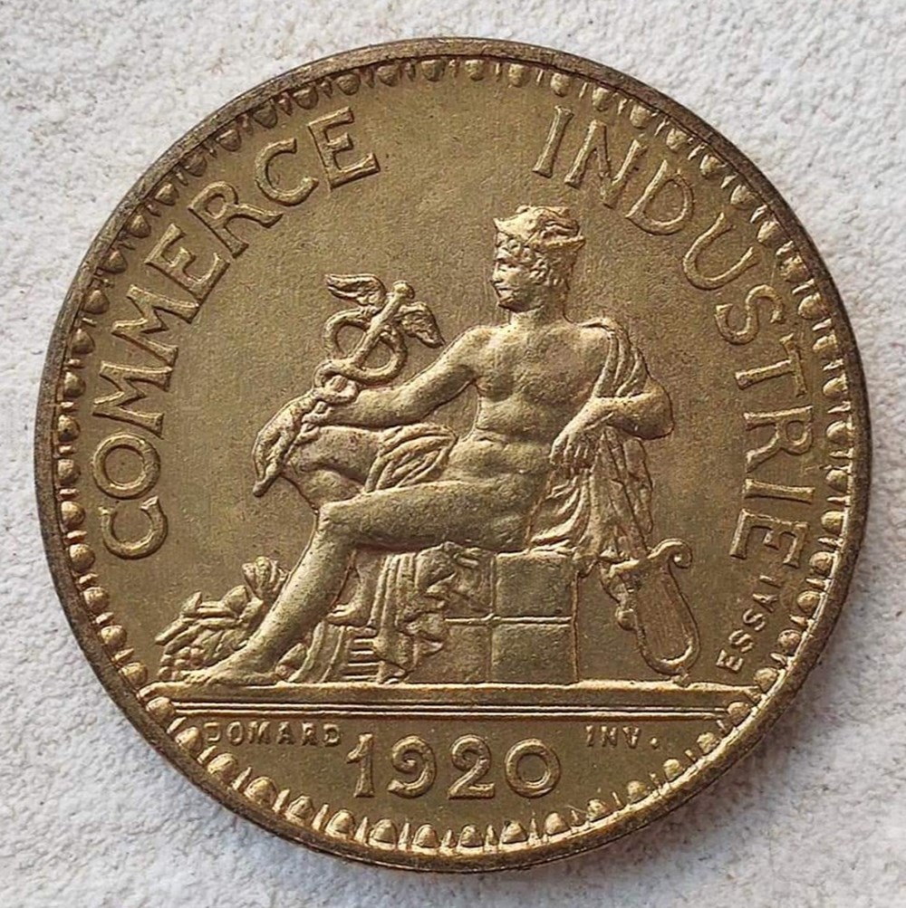 1 franc 1920 essai piéfort monnaies monde france 1 franc 1920 essai piefort