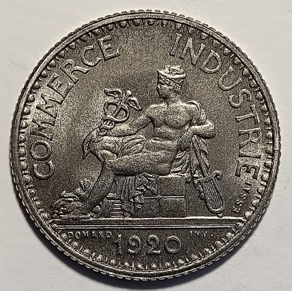 monnaies monde france 1 franc 1920 essai nickel sp65