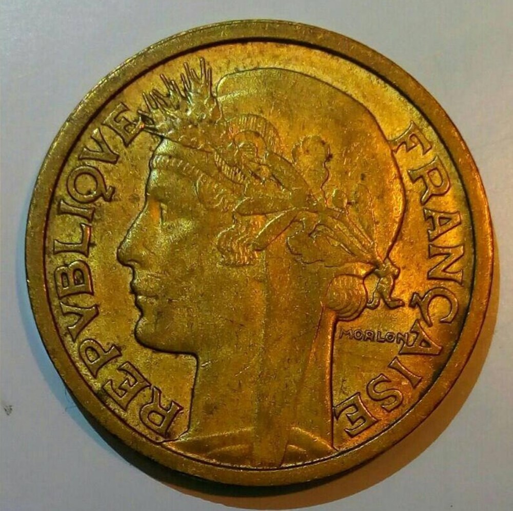 2 francs 1935 monnaies monde france 2 francs 1935