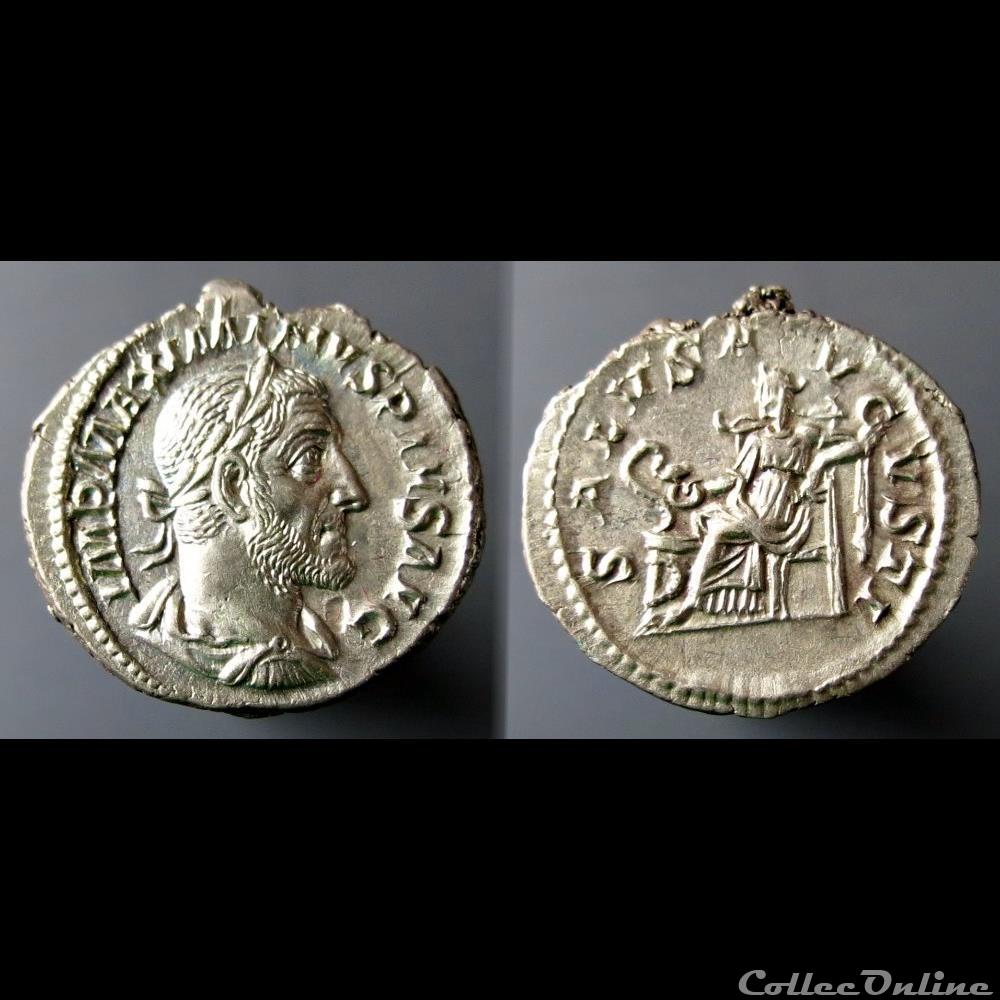Maximinus I, AR Denarius coin ancient roman maximinus i ar denarius