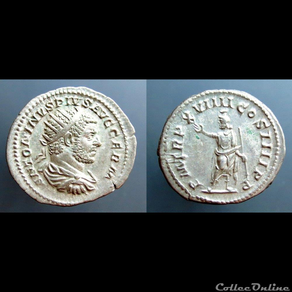 coin ancient roman caracalla ar antoninianus