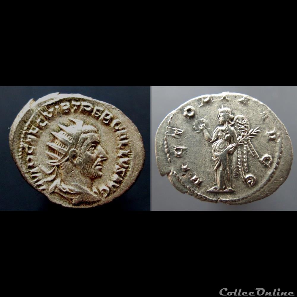 Trebonianus Gallus, AR Antoninianus - Coins - Ancient - Romans ...