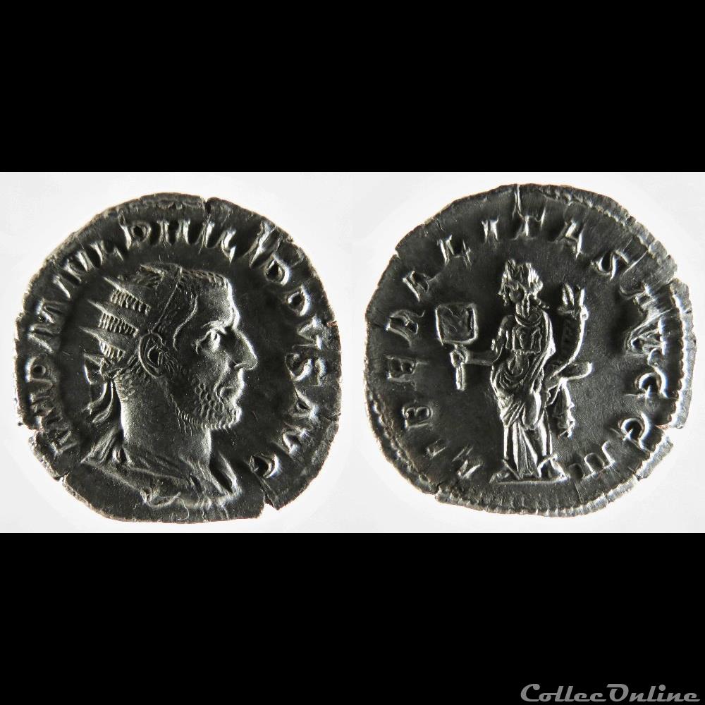 Philip I, AR Antoninianus: LIBERALITAS AVGG II (Liberalitas) coin ancient roman philip i ar antoninianus liberalitas avgg ii liberalitas