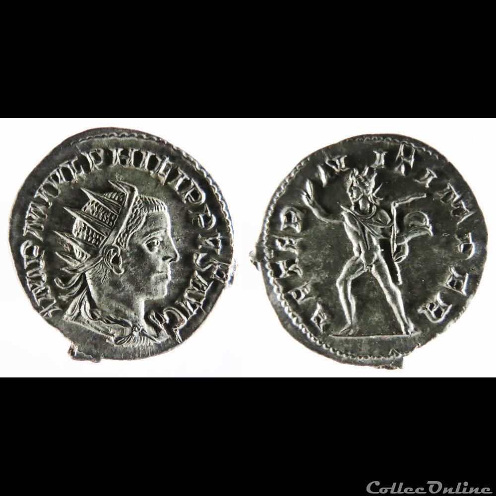 coin ancient roman philip ii ar antoninianus