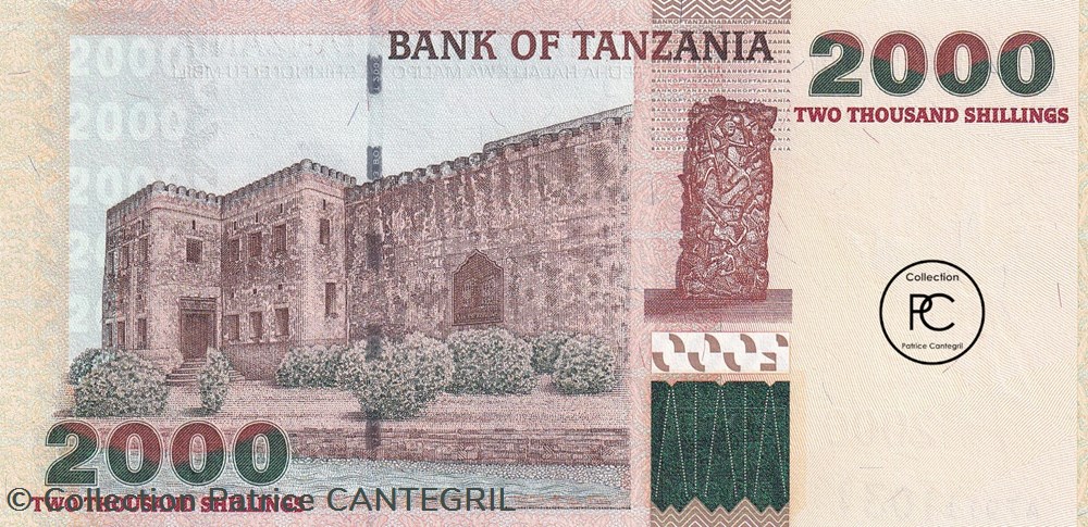 2003 Pick37a 2 000 TSh - Shilling tanzanien Unc billets afrique 2003 pick37a 2 000 tsh shilling tanzanien unc