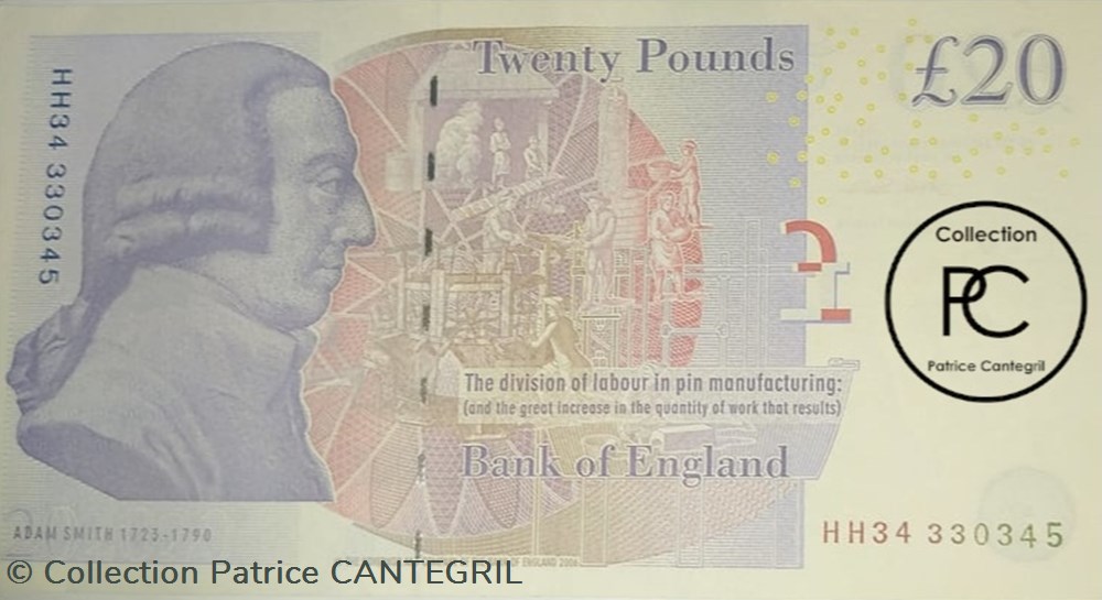 2012 Pick 392b 20 £ - Livre sterling britannique Unc billets europe royaume uni 2012 pick 392b 20 livre sterling britannique unc