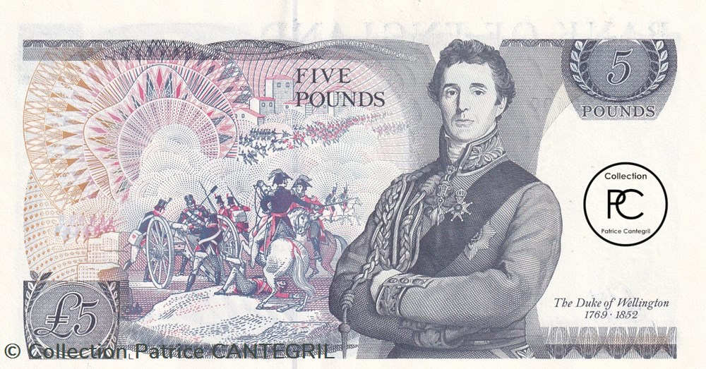 1988 Pick378f 5 £ - Livre sterling britannique Unc billets europe royaume uni 1988 pick378f 5 livre sterling britannique unc