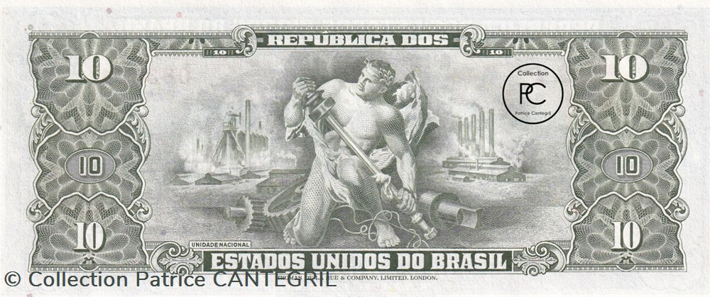 1967 Pick183b 1 Centavo brésilien Unc billets amerique du sud 1967 pick183b 1 centavo bresilien unc
