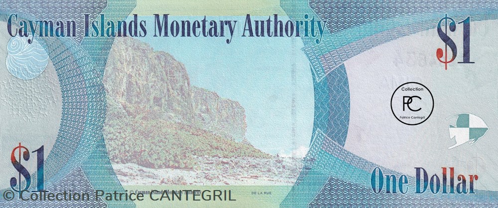 2014 Pick 38d D4 1 $ - Dollar des Îles Caïmans Unc billets amerique centrale et caraibes 2014 pick 38d d4 1 dollar des iles caimans unc