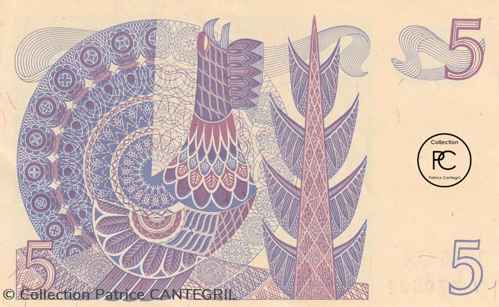 1976 Pick 51c 5 Kronor Sveriges Riksbank Unc billets europe suede 1976 pick 51c 5 kronor sveriges riksbank unc