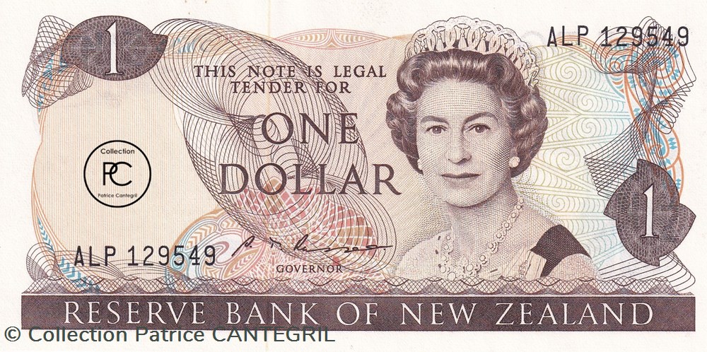 1985 Pick169b 1 $ - Dollar néo-zèlandais Unc billets oceanie nouvelle zelande 1985 pick169b 1 dollar neo zelandais unc