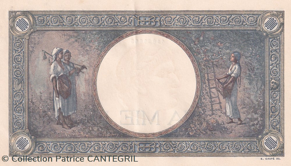 1.000 Lei Banca Naţională a României 10.09.1941 SPL Pick 52a billets europe roumanie 1 000 lei banca nationala a romaniei 10 09 1941 spl pick 52a
