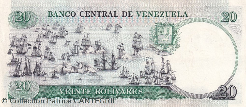 1987 Pick 71 20 Bolívares Banco Central de Venezuela Unc billets amerique du sud 1987 pick 71 20 bolivares banco central de venezuela unc