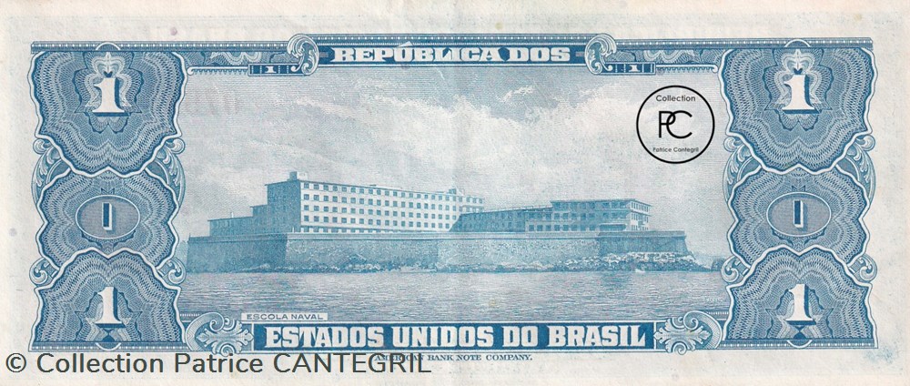 1954 Pick150a 1 Cruzeiro brésilien Unc billets amerique du sud 1954 pick150a 1 cruzeiro bresilien unc
