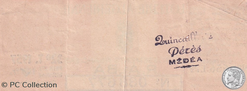 Loterie Algérienne 1/10éme 32éme Tranche 1957 billets afrique loterie algerienne 1 10eme 32eme tranche 1957