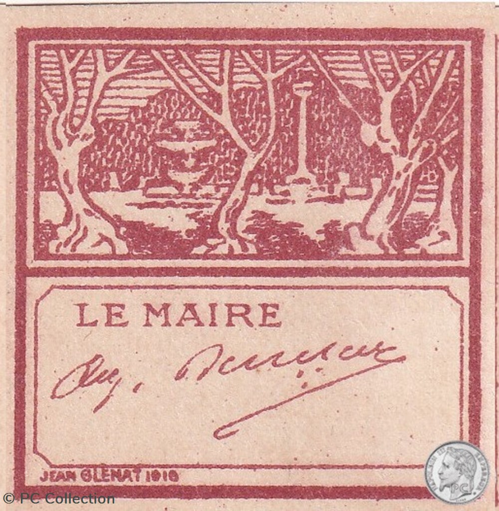 CHERCHELL 1 - 0,05 franc - 1915 billets afrique algerie cherchell 1 0 05 franc 1915
