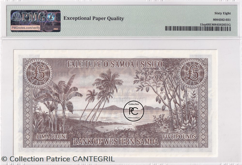 2020 Pick 15CS 5 Pauni / Pounds Fale Tupe o Samoa i Sisifo / Bank of Western Samoa UNC 68 4 billets oceanie 2020 pick 15cs 5 pauni pounds fale tupe o samoa i sisifo bank of western samoa unc 68