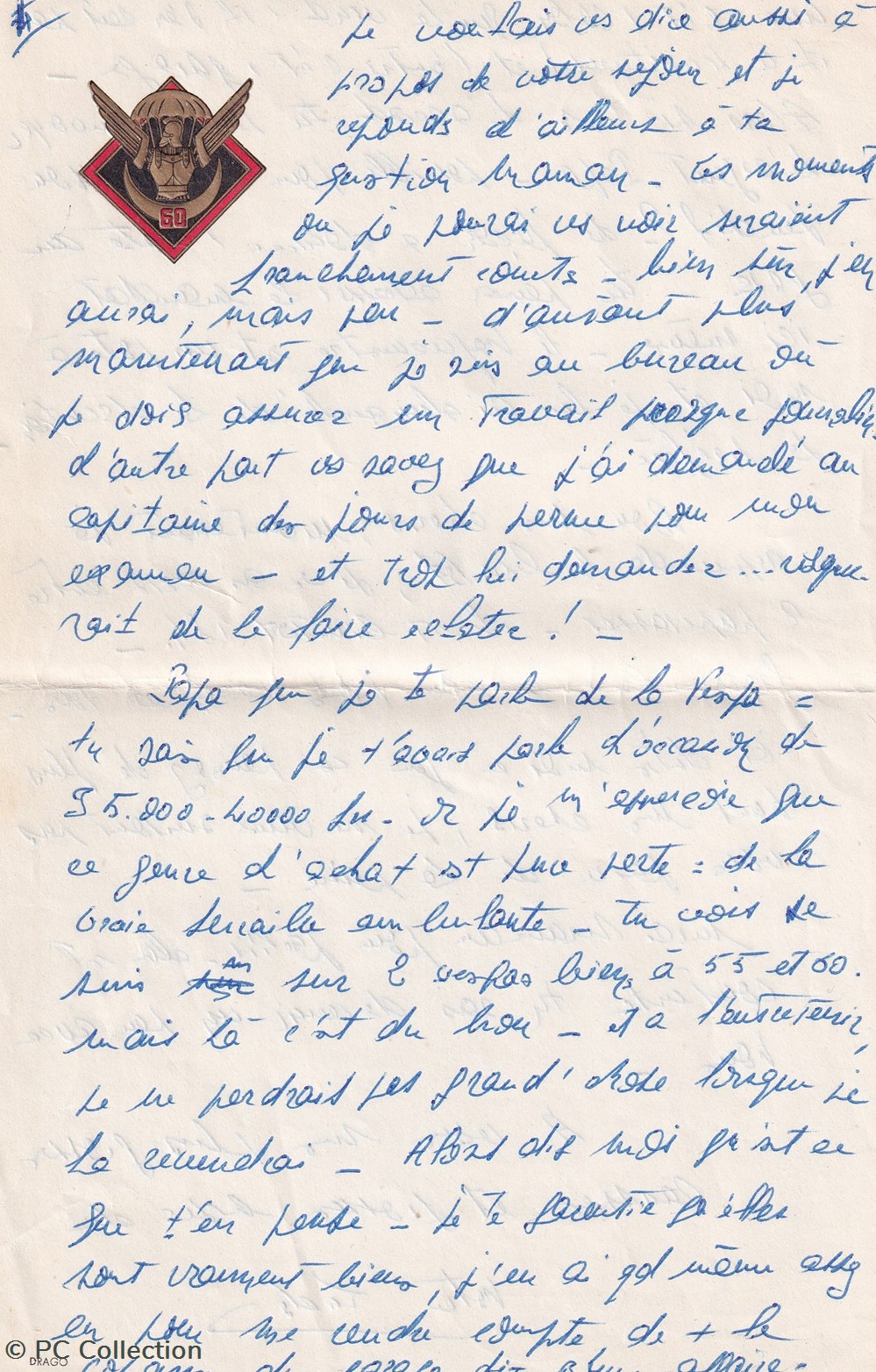 Lettres 31-7-1958 Archives Para Pauselli Partie 2 3 documents anciens lettres 31 7 1958 archives para pauselli partie 2