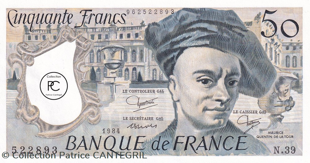 1984 Pick152b.6 50 ₣ - Franc français Spl billets europe france 1984 pick152b 6 50 franc francais spl