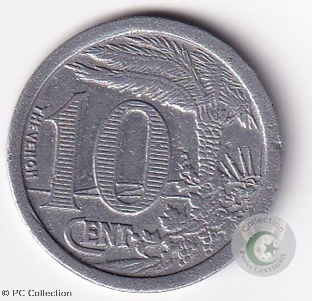 1921 10 centimes Oran chambre de Commerce monnaies monde algerie 1921 10 centimes oran chambre de commerce