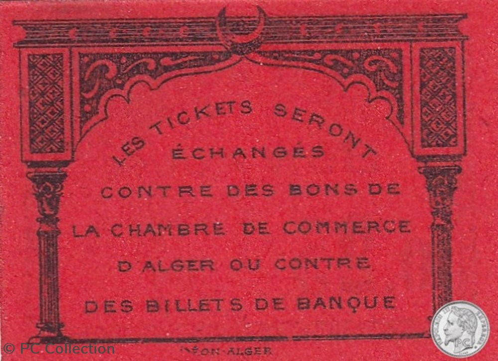 BOGHARI 3 - 0,25 franc - 1916 (3) billets afrique algerie boghari 3 0 25 franc 1916 3