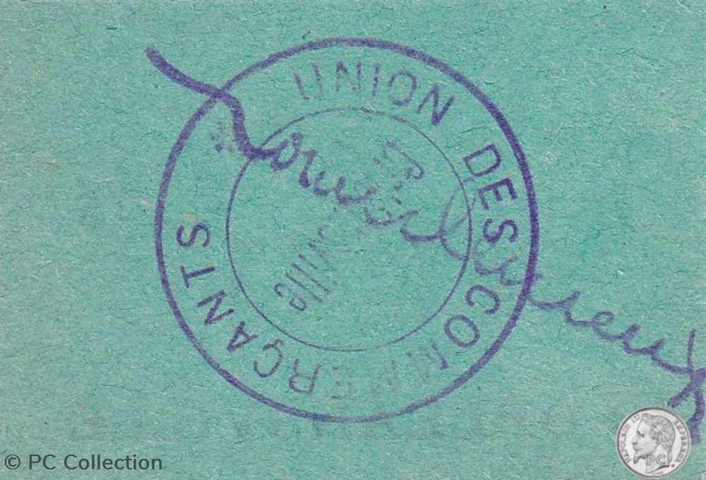 ORLEANSVILLE -6- 0,25 franc - 1916 - billets afrique algerie orleansville 6 0 25 franc 1916